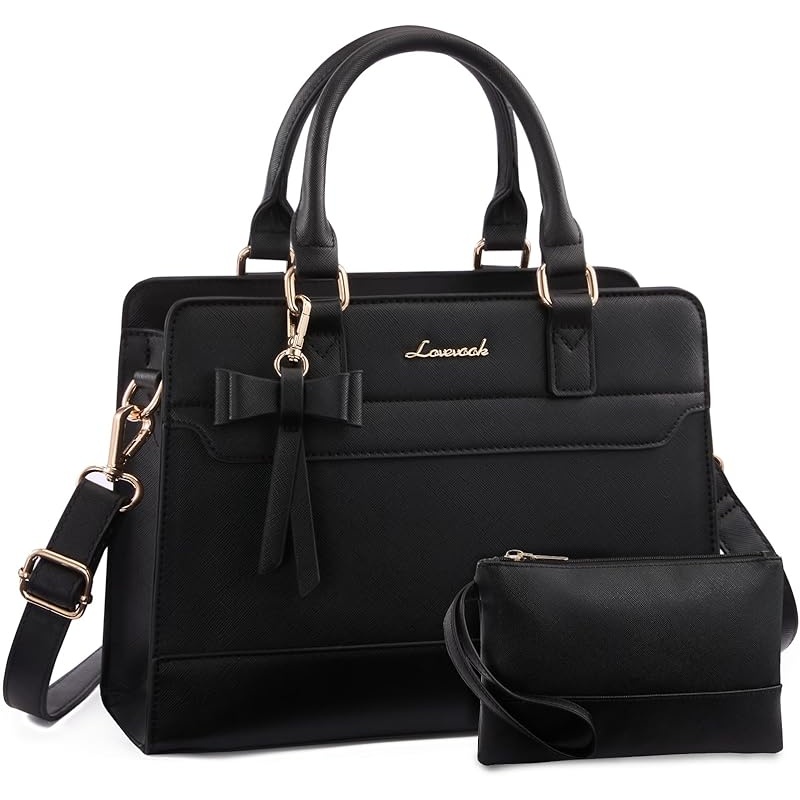 LOVEVOOK Purses for Women,Leather Tote Purse and Handbags,Satchel Shoulder Crossbody Top Handle Bags with Zipper