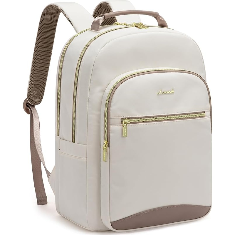 LOVEVOOK Laptop Backpack for Women, 15.6 Inch Work Business Backpack Purse for Teacher, Waterproof Nurse Bag College Bookbag for School, Casual Personal Item Travel Bag College Daypack